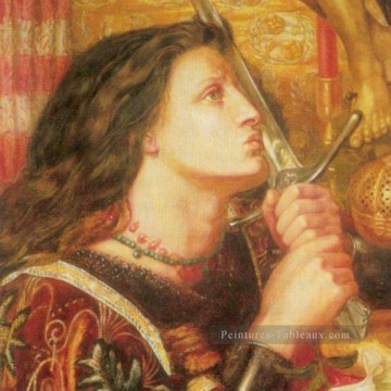  Joan Peintre - Jeanne d’Arc préraphaélite Fraternité Dante Gabriel Rossetti